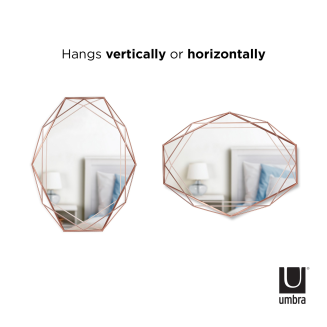 Lustro Umbra Prisma Copper 57x43 cm | SZYBKA WYSYŁKA 24H | BESTSELLER - 4