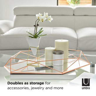 Lustro Umbra Prisma Copper 57x43 cm - 7