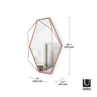 Lustro Umbra Prisma Copper 57x43 cm | SZYBKA WYSYŁKA 24H | BESTSELLER - 3