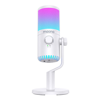 Mikrofon MAONO DM30RGB (biały) - 2