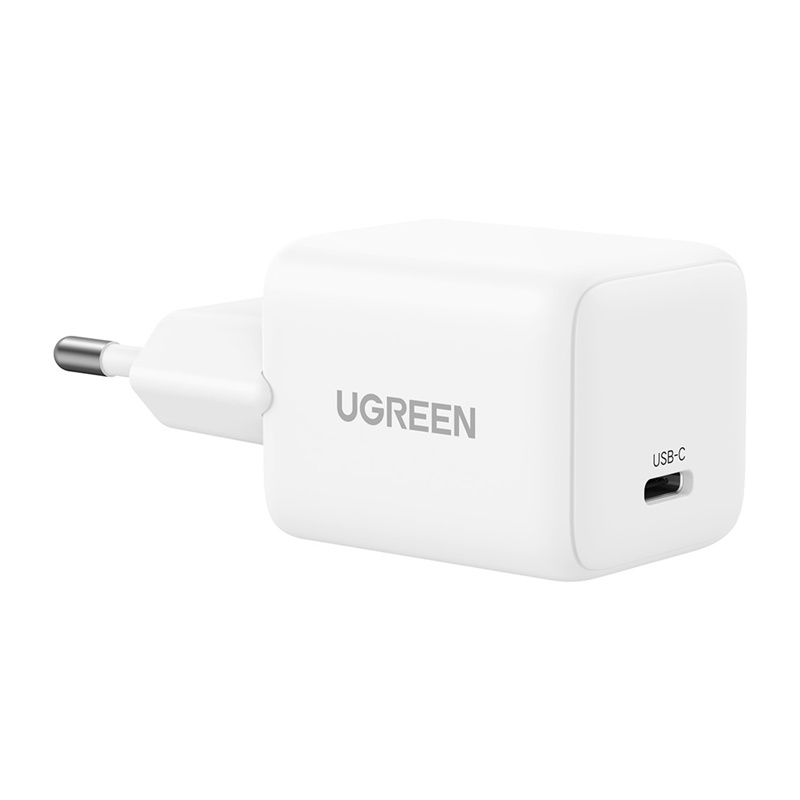 Ugreen X512 20W GaN 1X USB-C Wall Charger (White)