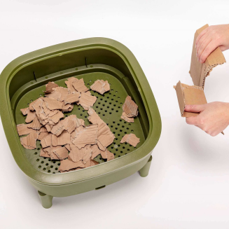 Kompostownik dla dżdżownic Plastia ciemnozielony - 5