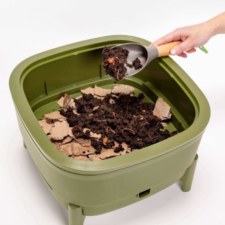 Kompostownik dla dżdżownic Urbalive ciemnozielony - 6