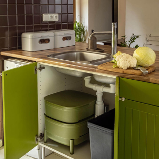 Kompostownik dla dżdżownic Urbalive ciemnozielony - 9