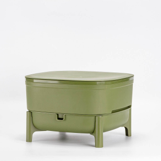 Kompostownik dla dżdżownic Urbalive ciemnozielony - 3