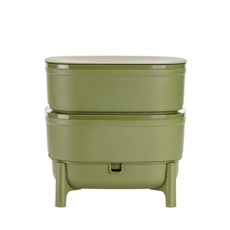 Kompostownik dla dżdżownic Plastia ciemnozielony