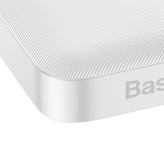 Powerbank BASEUS Bipow 10000mAh 20W 2xUSB USB-C (biały) - 5