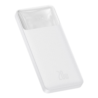 Powerbank BASEUS Bipow 10000mAh 20W 2xUSB USB-C (biały) - 3