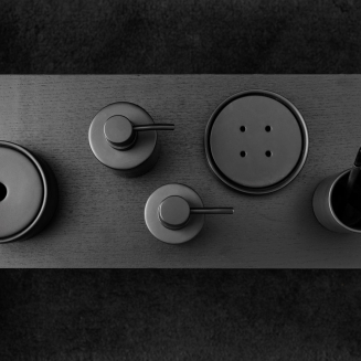  Aquanova Forte Black wall toilet brush - 5