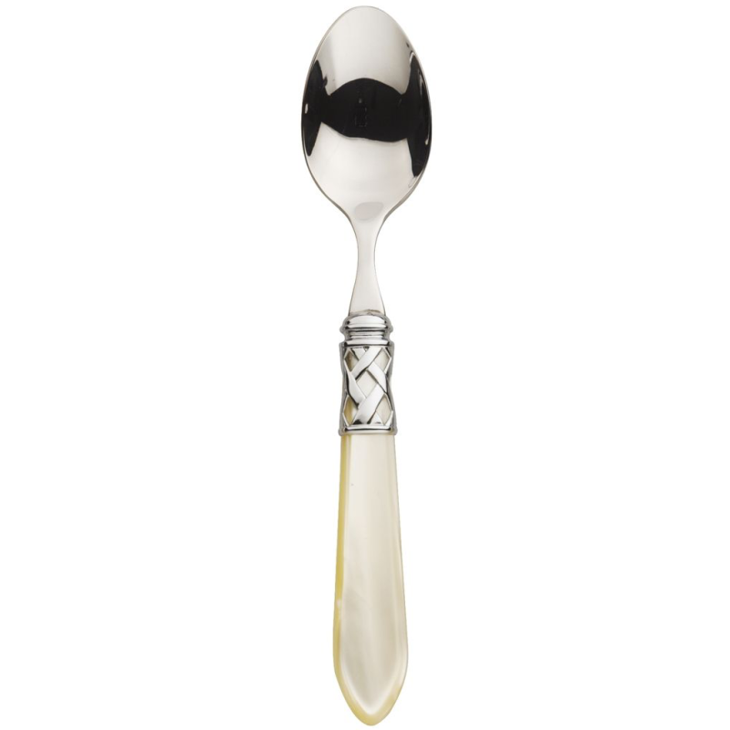 Łyżeczka deserowa Casa Bugatti Aladdin Ivory/Steel