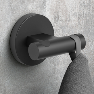  Zack Scala double towel rack, black - 3