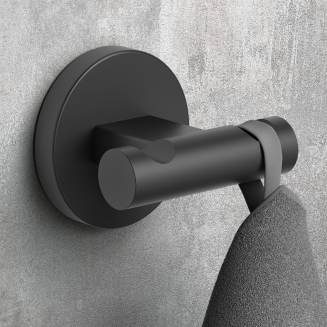 Wieszaczek na ręczniki podwójny Zack Scala czarny - 3