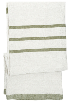 Obrus-narzuta Lapuan Kankurit Usva linen-olive 150x260 cm