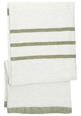 Obrus-narzuta Lapuan Kankurit Usva linen-olive 150x260 cm
