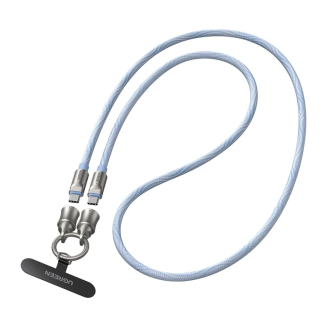 Kabel UGREEN L508 USB-C 1.2m 60W (niebieski) - 2