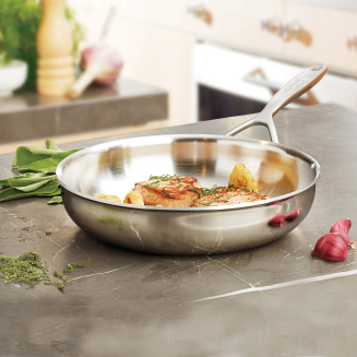 Patelnia stalowa Demeyere Multiline 7 24 cm - 6