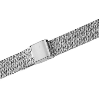 Bransoleta Fashion Mesh Srebrna IPS 14 mm FA14S - 3