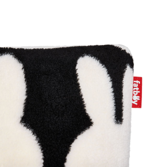 Poduszka Fatboy x Miffy Square Teddy Black&White 50x50 cm - 2