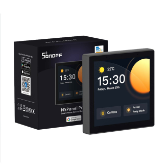  SONOFF NSPanel Pro Wi-Fi BT ZigBee Control Panel (Black) - 5