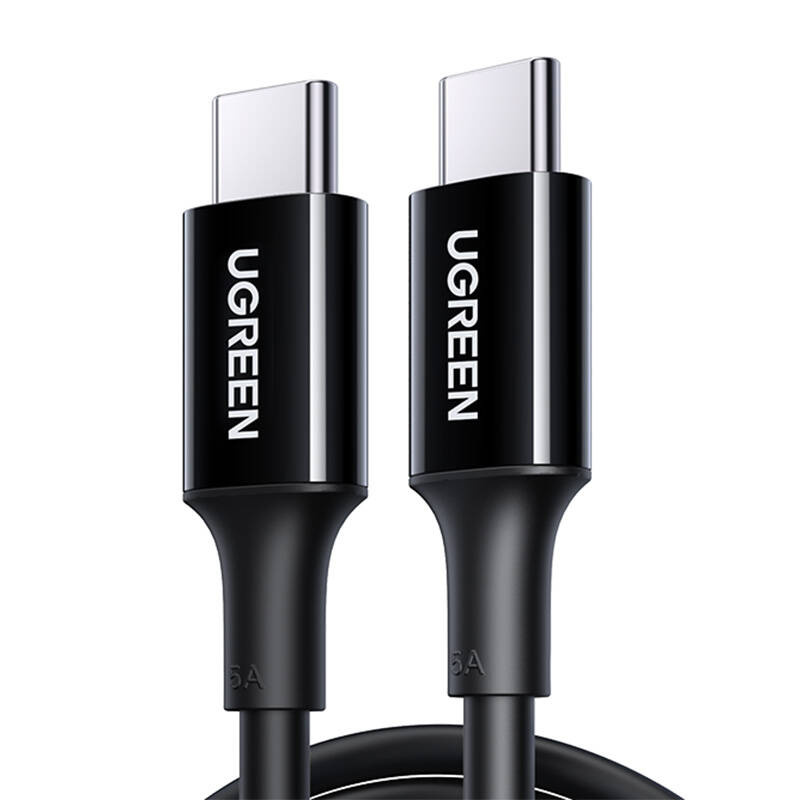 Kabel UGREEN US300 USB-C-USB-C 1m 100W (czarny)