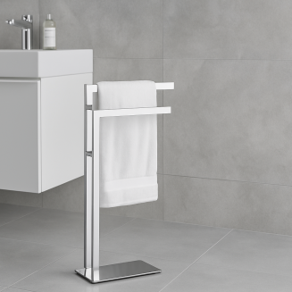  Zack Linea glossy towel rack - 3