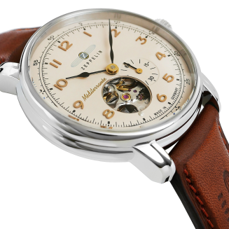 Zegarek Męski ZEPPELIN Mediterranee Open Heart Automatic 9666-5 + BOX - 2