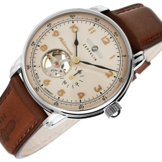 Zegarek Męski ZEPPELIN Mediterranee Open Heart Automatic 9666-5 + BOX - 3