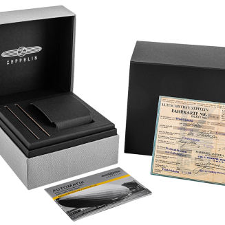 Zegarek Męski ZEPPELIN Mediterranee Open Heart Automatic 9666-5 + BOX - 8