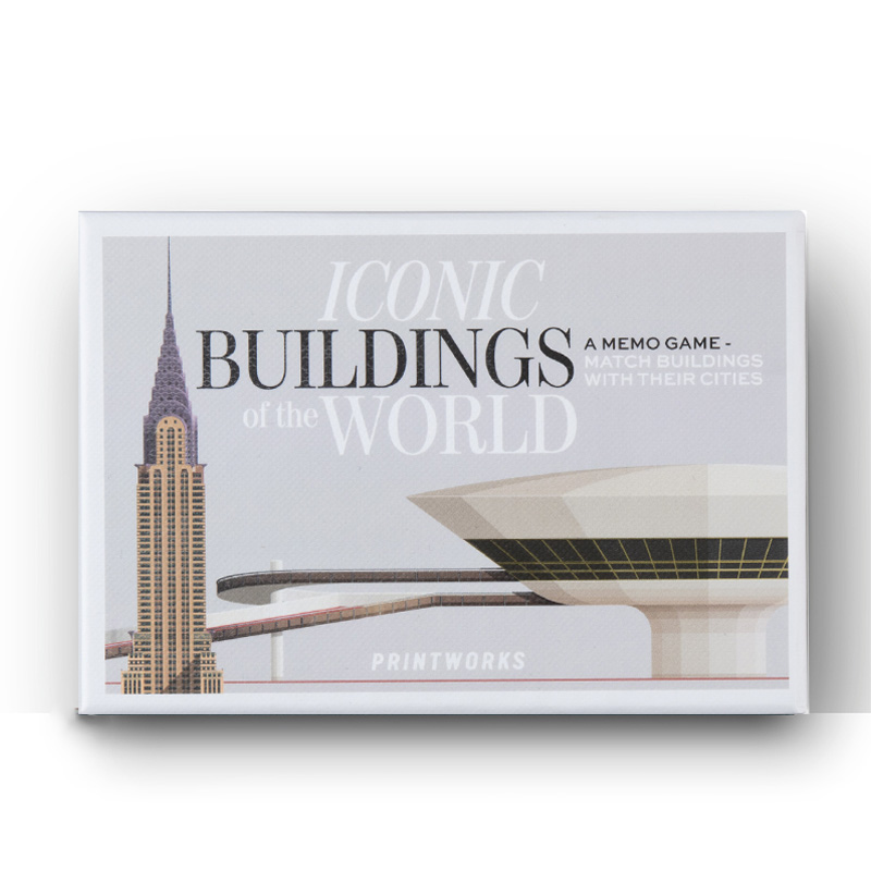 Gra Memory Iconic Buildings | PRINTWORKS