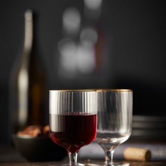 Kieliszki do wina Lyngby Glas Palermo Gold 4 szt. - 5