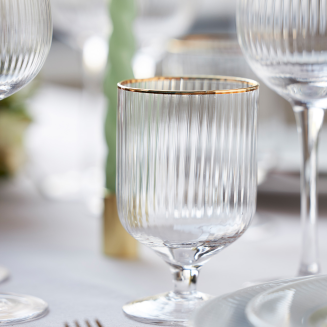 Kieliszki do wina Lyngby Glas Palermo Gold 4 szt. - 7
