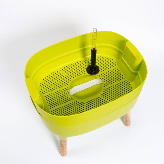 Kwietnik Plastia Urbalive 48x50x38 cm zielony - 4