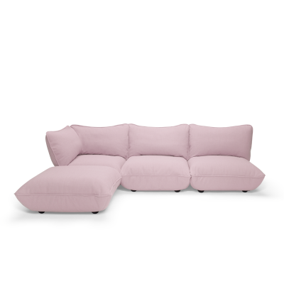 Sofa narożna Fatboy Sumo Corner Sofa Bubble Pink