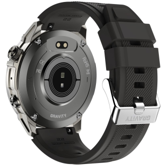 Smartwatch Gravity Grafitowy Pasek + Bransoleta GT46-3 - 15