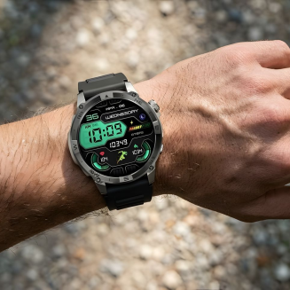 Smartwatch Gravity Grafitowy Pasek + Bransoleta GT46-3 - 2