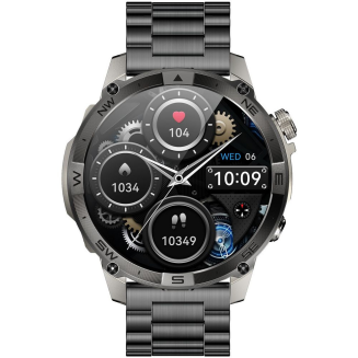 Smartwatch Gravity Grafitowy Pasek + Bransoleta GT46-3 - 6