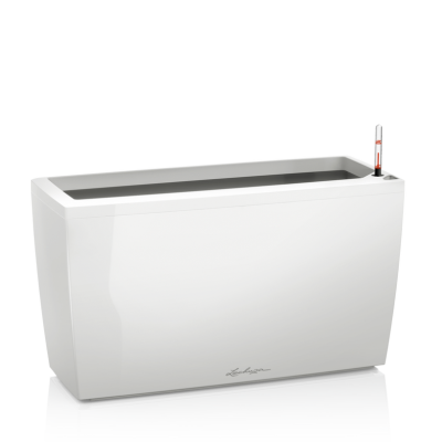 Donica Lechuza Cararo Premium biały połysk