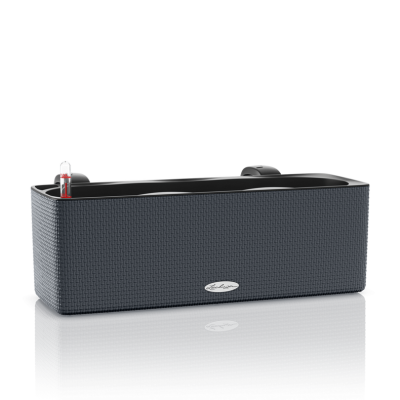 Donica Lechuza Balconissima 40 z uchwytem szary łupek