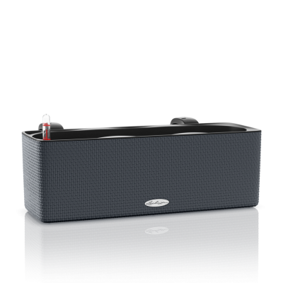 Donica Lechuza Balconissima 40 z uchwytem szary łupek