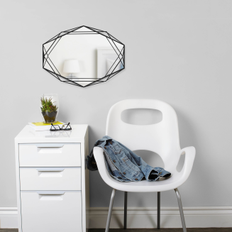 Lustro Umbra Prisma Black 57x43 cm - 9
