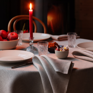 Obrus Lapuan Kankurit Aamu rose 150x260 cm - 3