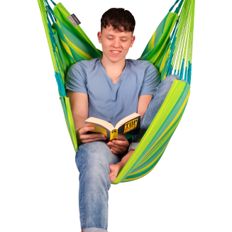 Siedzenie wiszące La Siesta Cumbia Outdoor Lime Basic - 2