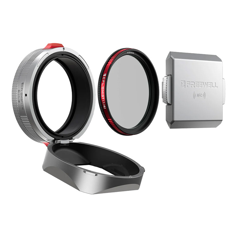  FREEWELL Lens Hood for Fuji X100 Series 49mm (Silver)