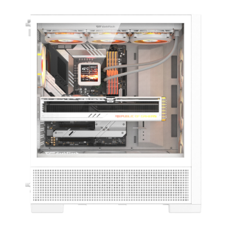  DARKFLASH AIRNOVA computer case + 3 fans (white) - 2