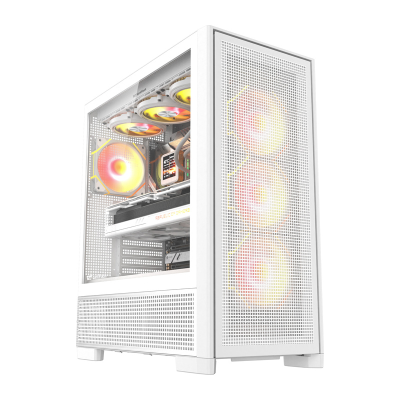  DARKFLASH AIRNOVA computer case + 3 fans (white)