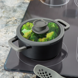 BergHOFF | Zestaw garnków non-stick Stone+ 5-elementów - 5