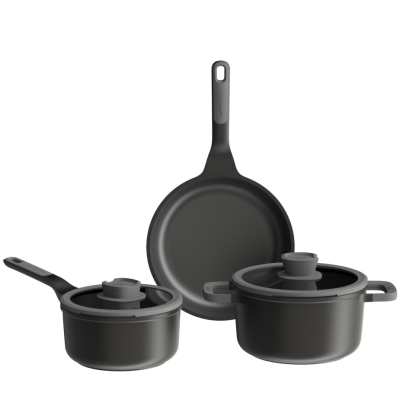 Zestaw garnków BergHOFF Stone+ 5 częściowy