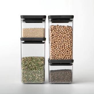  Brabantia Tasty+ Dark Gray kitchen container 1.6l - 2