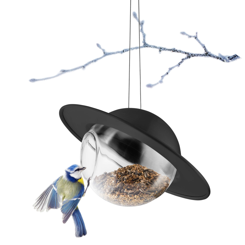 Bird feeder Eva Solo Saturn Black