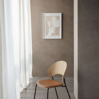 Eva Solo Dosina oiled oak & cognac leather chair - 2